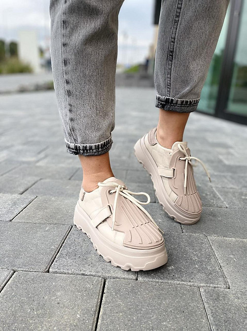 Olli Кросівки жіночі OLLI T-67-Люси кофе (весна-осінь, шкіра натуральна) (4780) Коломия - фото 9