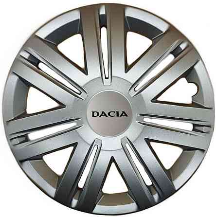 Автомобильные модельные колпаки R14 Dacia 203 4шт, SJS, серебряные Киев