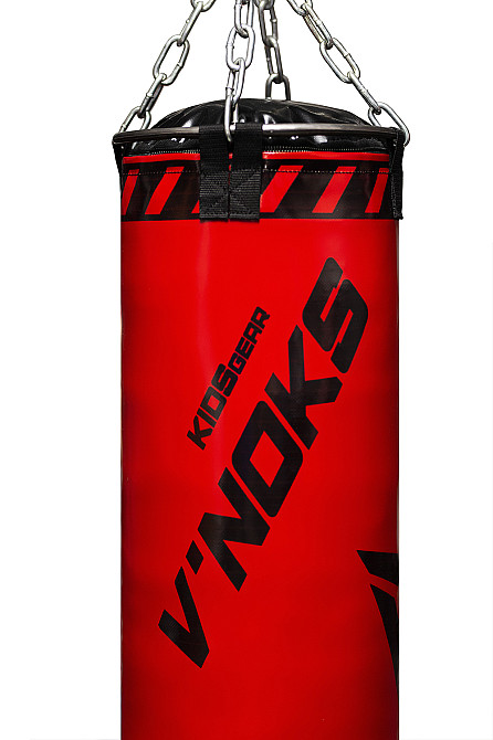 Дитячий боксерський мішок V`Noks Gel Red 12-15 кг Кам'янське - фото 3
