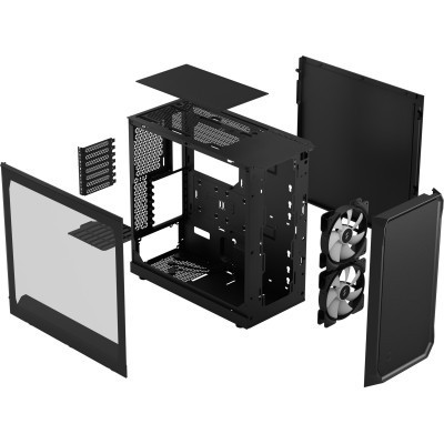 Корпус Fractal Design Focus 2 RGB Blck TG Clear Tint (FD-C-FOC2A-03) Вінниця - фото 7