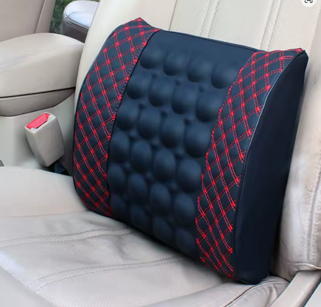 Массажная накидка в авто, вибро упор для спины в автомобиль КРАСНАЯ НИТКА Кременчуг - изображение 12