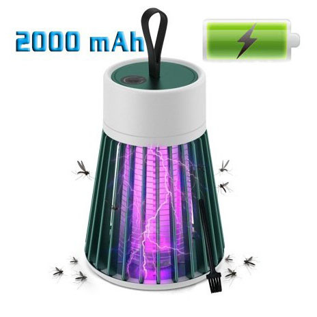 Уничтожитель насекомых для дома Electronic shock Mosquito killing lamp НА АККУМУЛЯТОРЕ для похода на природу UT-34 Львов - изображение 7
