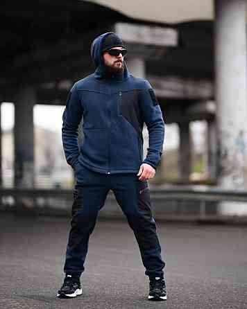 Флісовий спортивний тактичний костюм TARANTUL синій ДСНС ТР6550 Одеса