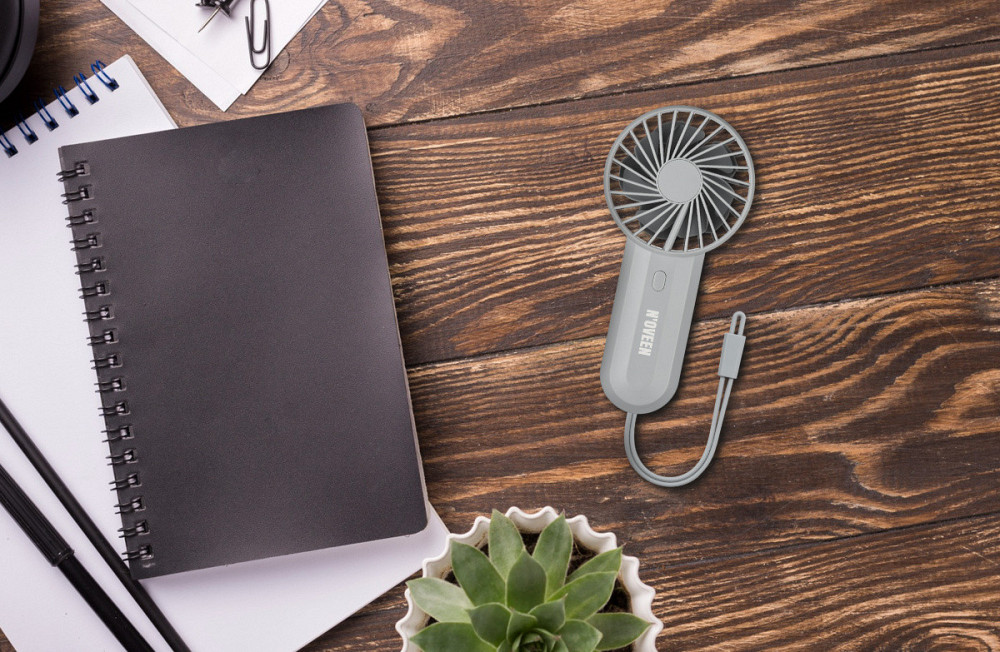 Вентилятор ручной аккумуляторный USB NOVEEN F220 Киев - изображение 5