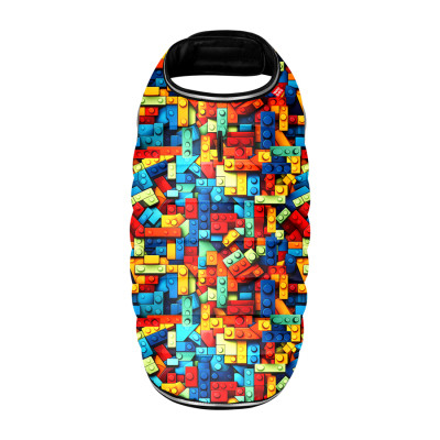 Курточка для тварин WAUDOG Clothes Накидка Блоки XS (502-4056) Вінниця - фото 3