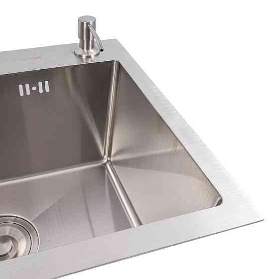 VALESO Кухонна мийка 50*40 нержавійка Valeso Handmade (3,0/0,8) Коломия