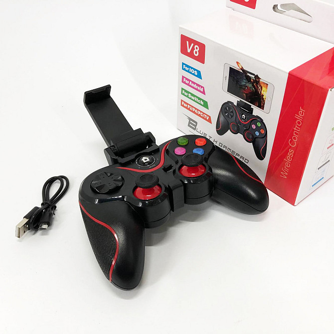 Беспроводной Bluetooth джойстик для смартфона iOS Android UKC Gen VK-567 Game V8 Киев - изображение 9