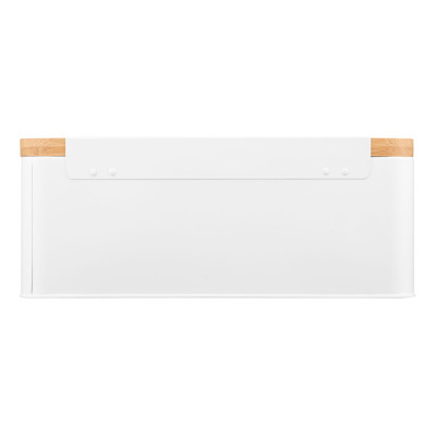 Хлібниця Ardesto Midori 33х13х18см, метал, бамбук, білий (AR0914WB) Вінниця - фото 4