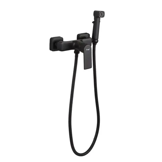 Гігієнічний душ із змішувачем Frap F2071-6 чорний Київ