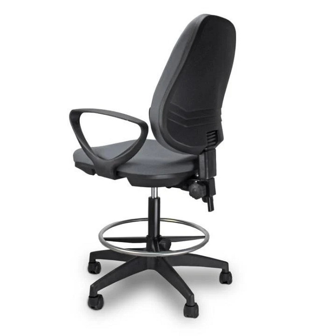 Кресло офисное компьютерное JustSit Argo Ring ткань рабочее для компьютера, офиса Киев - изображение 4