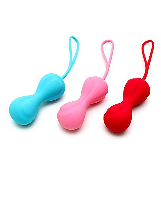 Вагинальные шарики Satisfyer Power Balls (3 пары), диаметр 3,4см, масса 60-76-92г, с шариком внутри Sex Aura Киев - изображение 3