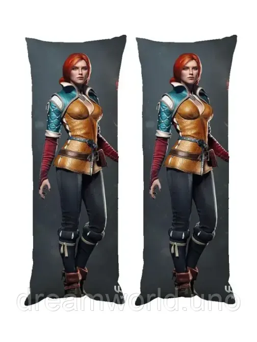 Подушка дакімакура Трісс Меригольд серіал Відьмак декоративна партова подушка для обіймання 50х170 Харків - фото 1