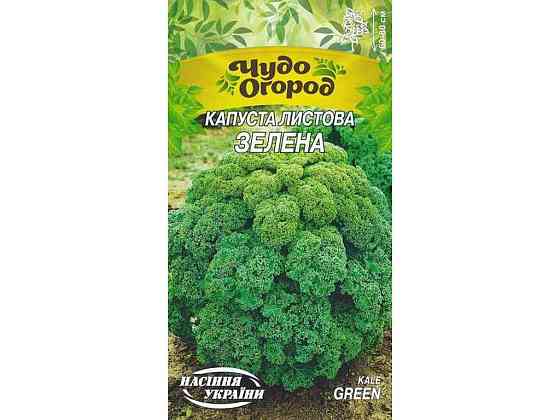 Капуста ЧудО листова ЗЕЛЕНА 0,5г (10 пачок) (сс) ТМ НАСІННЯ УКРАЇНИ Київ