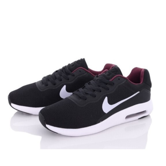 Мужские Кроссовки Nike 90 Черные Найк с Амортизацией Тканевые (размеры: 41,42,43,44) - 535-6 Днепр - изображение 1