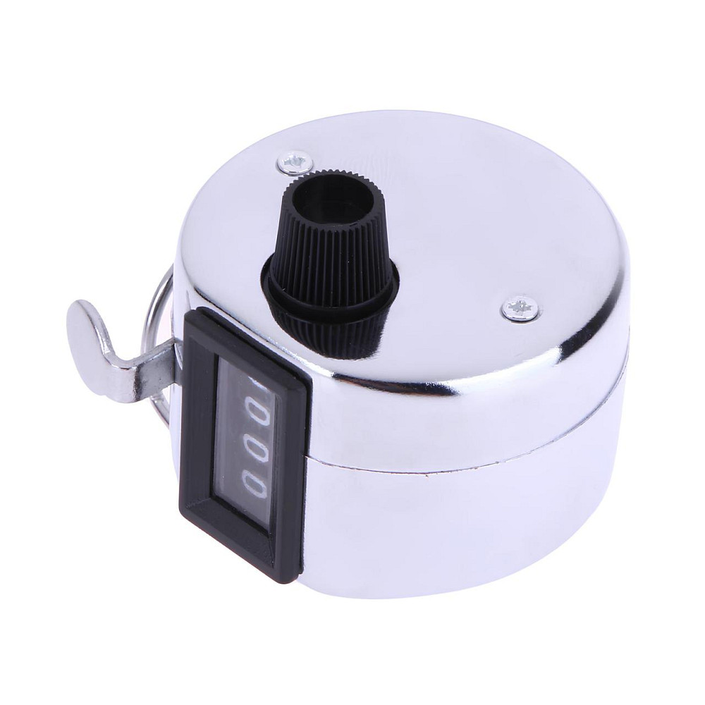 Механический ручной счётчик RESTEQ — металлический кликер-счётчик до 9999 щелчков для спорта, учёта и подсчёта действий Киев - изображение 3