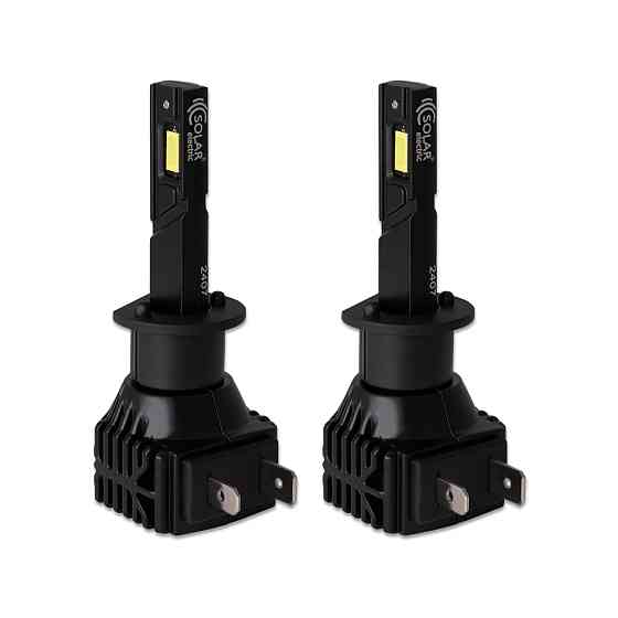 Автолампа Solar LED H1 12V 30W 3000Lm 6500K CSP3570 2шт Львів