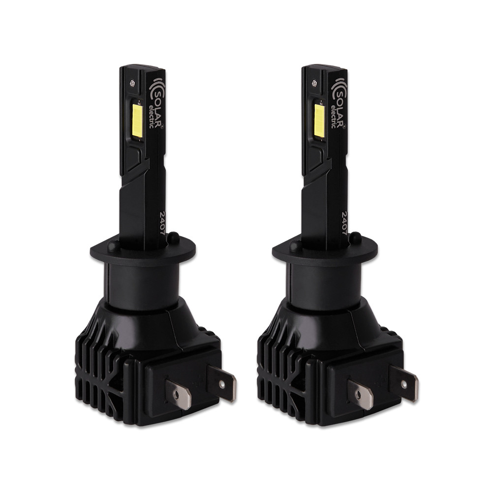 Автолампа Solar LED H1 12V 30W 3000Lm 6500K CSP3570 2шт Львов - изображение 3