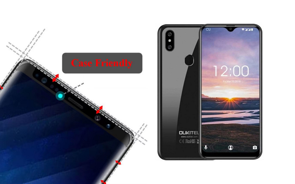 Захисне скло HyperGlass Pro для OUKITEL C15 Pro, C15 Pro Plus – максимальна чутливість та захист Київ - фото 4