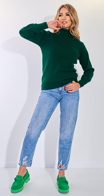 Джемпер свободный с высоким горлом (42-46) Киев - изображение 2