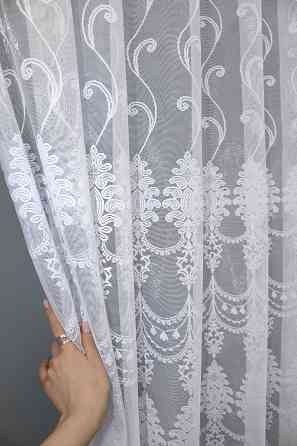 Тюль жаккард 