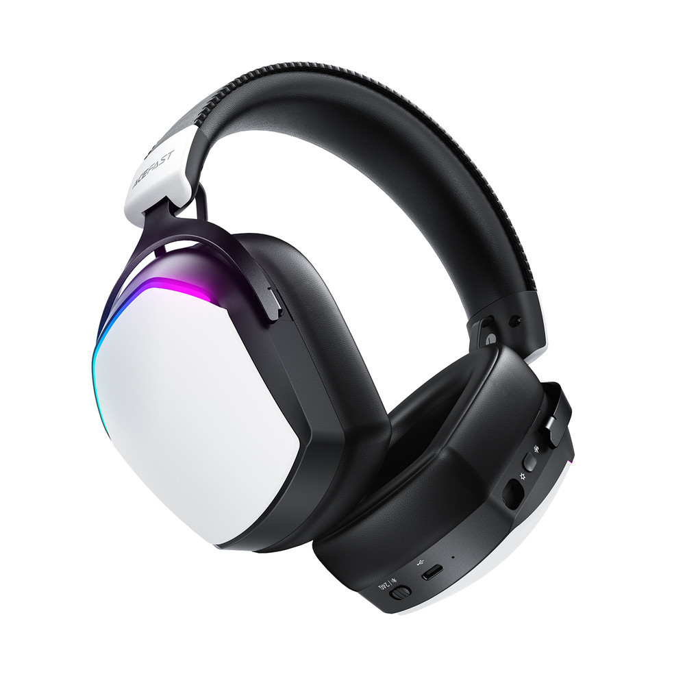 Бездротові накладні навушники ACEFAST H11 gaming wireless headset White Одеса - фото 4