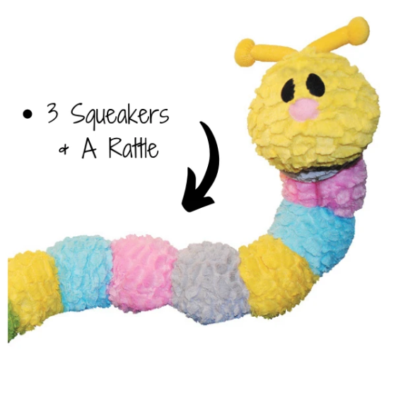 Іграшка для собак Patchwork Pet Caterpillar (Печворк Пет Гусениця) Запоріжжя