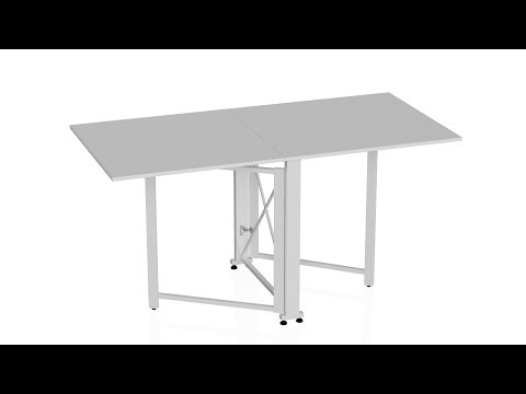Стіл-книга трансформер Оріон 2 Ferrum-decor 750x1520x730 Білий метал ДСП Біле 16 мм (FRD-104590) Дніпро - фото 9