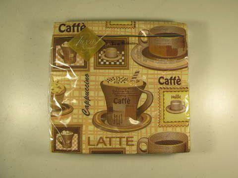 Серветки столові (ЗЗхЗЗ, 20шт) Luxy Капучіно 702 (1 пач.) Харків - фото 1