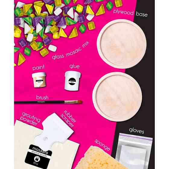 Дитячий набір для творчості кришталева мозаїка "Підставка для чашок" MA1001 Вінниця