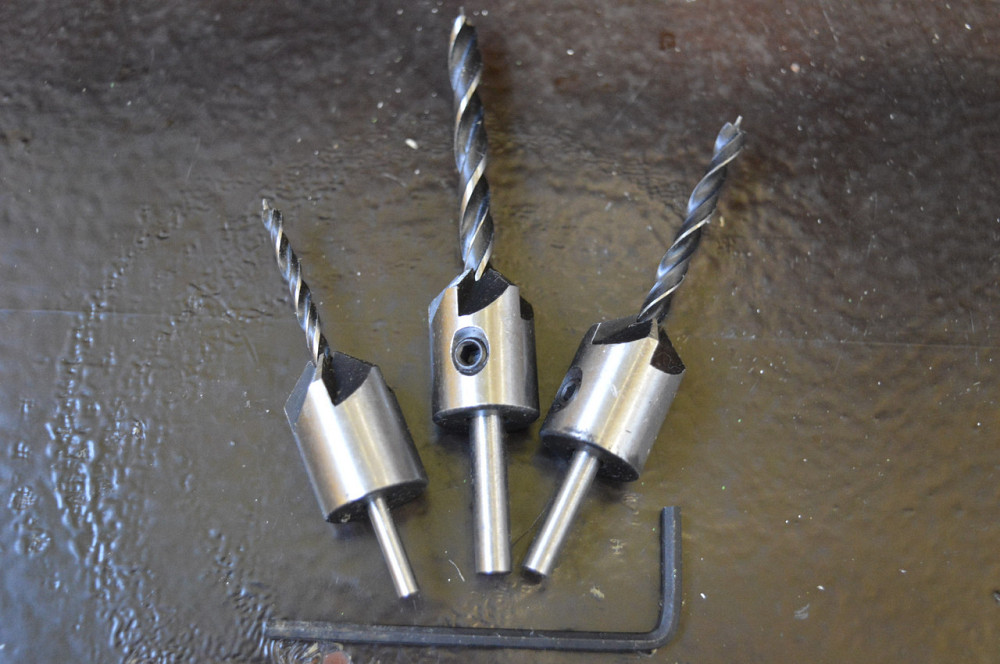 Набір свердел-зенківок по дереву 3мм 4мм, 5мм Полтава - фото 1