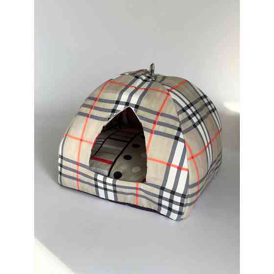 М'який будиночок для домашніх тварин собак та котів 1352 S (35*35*40см), Клітинка Київ