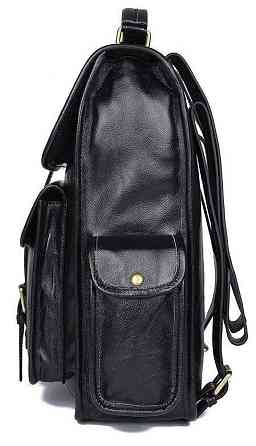 Рюкзак Vintage 14967 кожаный Черный Киев