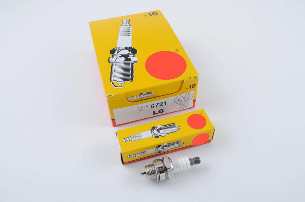 Свеча бензопила L6TC M14*1,25 9,5mm NG Мукачево - изображение 1
