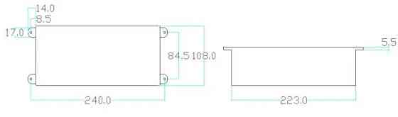 LIVOLO Меблева розетка потрійна LIVOLO чорна, вбудована у стільницю для офісу/конференц-залу/ку Київ