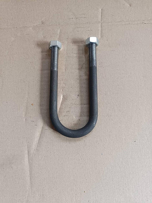 Стремянка посилена з гайкою на трубу діаметр 48 мм Вінниця - фото 1