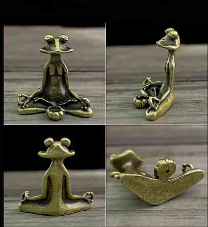 Подставка для благовоний «Лягушка в медитации» – декоративный держатель Киев