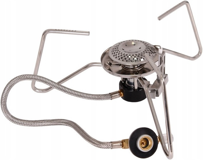 Туристичний Пальник - Плита розкладна газова з чохлом Mil-Tec від Sturm "Spider" (14911100) Сталь Нововолинськ - фото 2