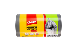 chisto мішки для сміття strong 60лх30шт Гостомель