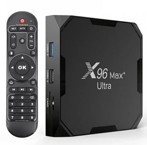 Смарт ТВ-приставка X96 MAX ULTRA 4/64, S905X4, Андроид 11 Днепр