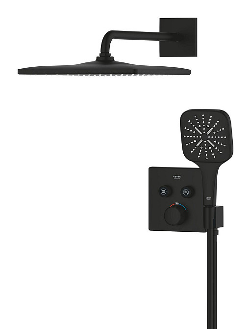 Душовий комплект Grohe Grohtherm SmartControl із Rainshower 310 Mono Cube (34865KF0) ( 38123 ) Харьков - изображение 2