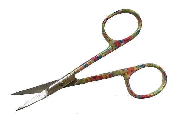 Ножницы маникюрные КDS для удаления кутикул цветные Киев