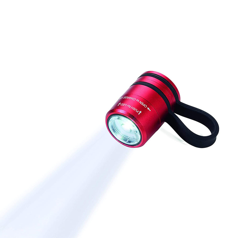 Ліхтарик спортивний Troika USB (3 режими) Червоний Київ - фото 4