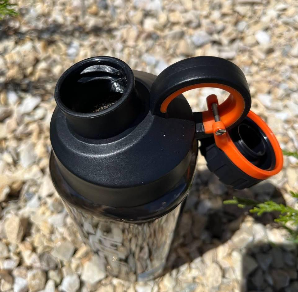 Пляшка для води CASNO 800 мл KXN-1235 Чорна Каменское - изображение 9