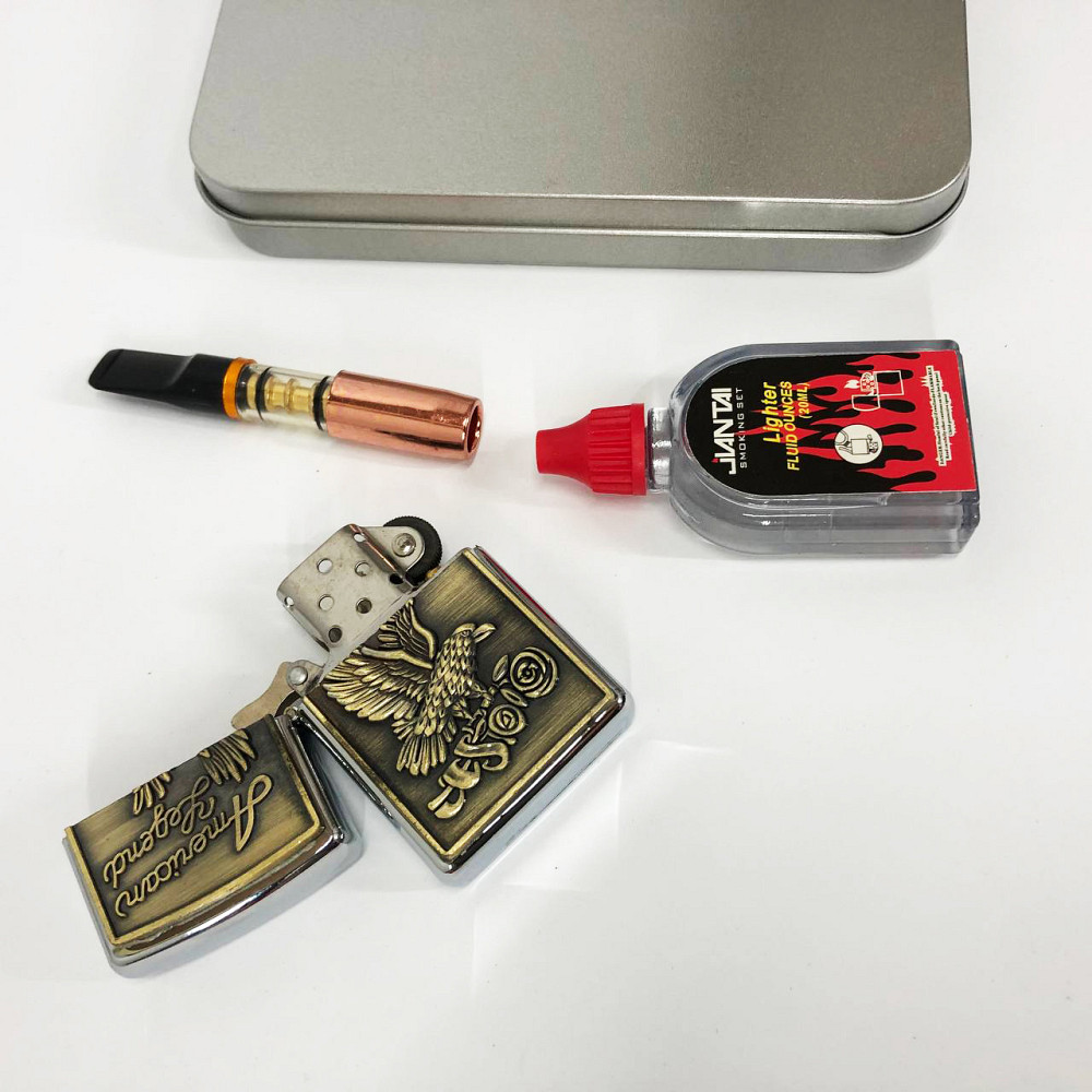 Оригинальная бензиновая зажигалка N9, Стильная зажигалка в подарок, Зажигалки бензиновые HA-27 Львов - изображение 9