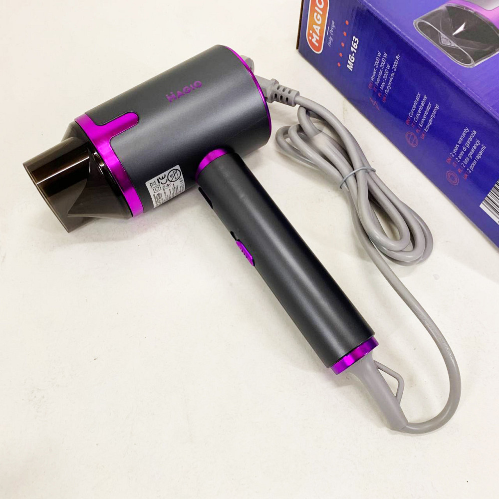 Фен для ламкого волосся Magio MG-163 2000 Вт, Фени для сушіння волосся Гарний фен будинку NW-58 Київ - фото 3