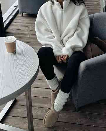 Женские повседневные лосины из бифлекса Черный, 44 Одесса