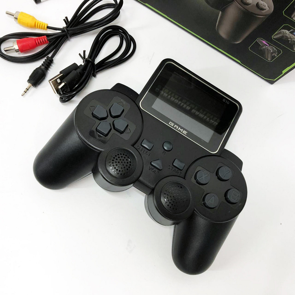 Портативна консоль з встановленими 1000 ігор S10, Консоль ігрова підключення SB-910 до телевізора Київ - фото 8