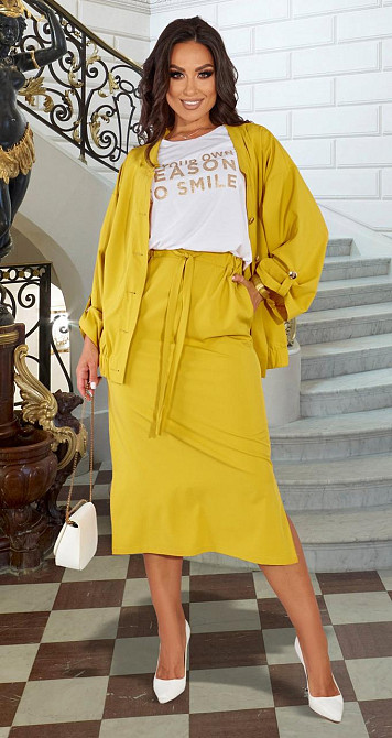 Літній костюм великого розміру (48) Київ - фото 2