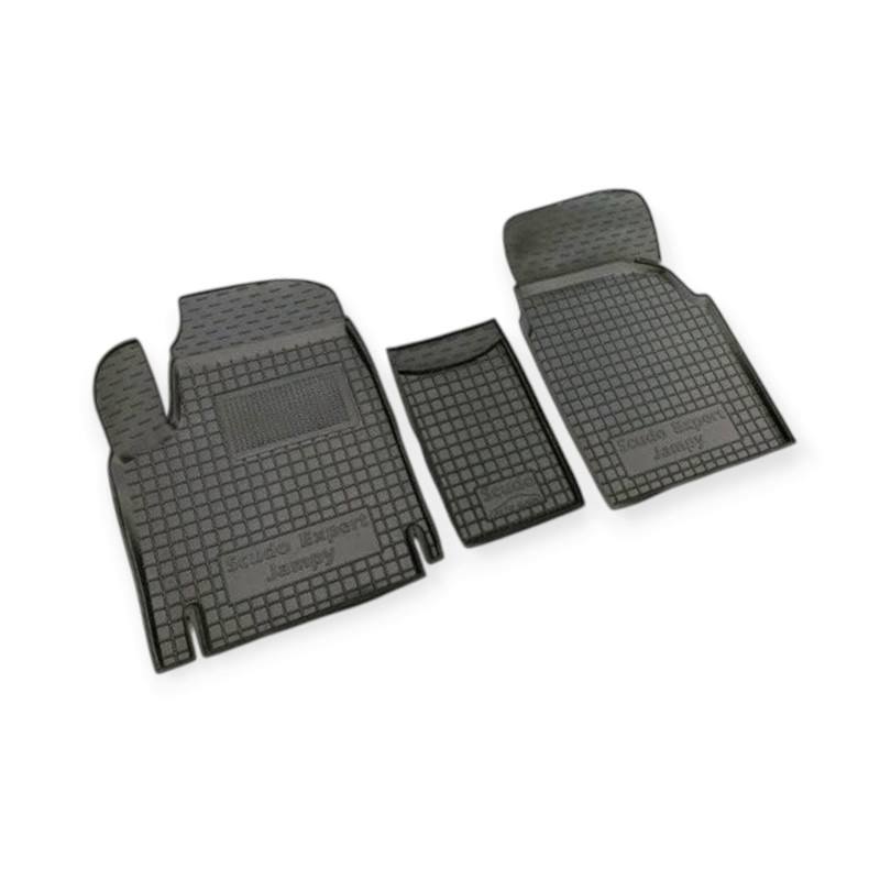 Килимки fiat scudo, Пежо expert, citroen jumpy 1995-2007 борт 2,5см, з перемичкою, (5шт) салону Мукачево - фото 1