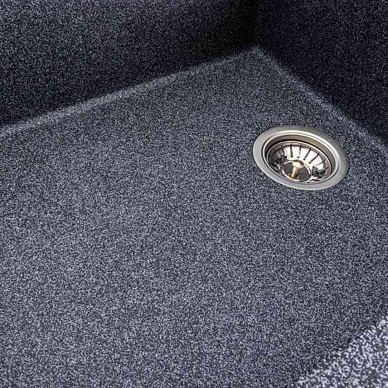 VALESO Гранітна мийка для кухні VALESO 8650 DIAMOND матова (графіт) Киев